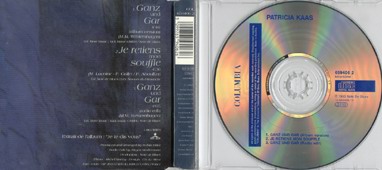 Ganz und Gar Maxi CD German Edition